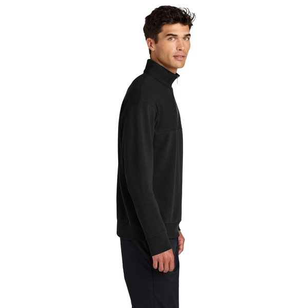 MERCER+METTLE™ Linear Texture Tri-Blend Men's 1/4 Zip
