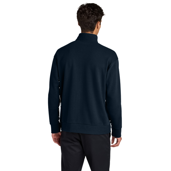 MERCER+METTLE™ Linear Texture Tri-Blend Men's 1/4 Zip