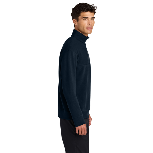 MERCER+METTLE™ Linear Texture Tri-Blend Men's 1/4 Zip