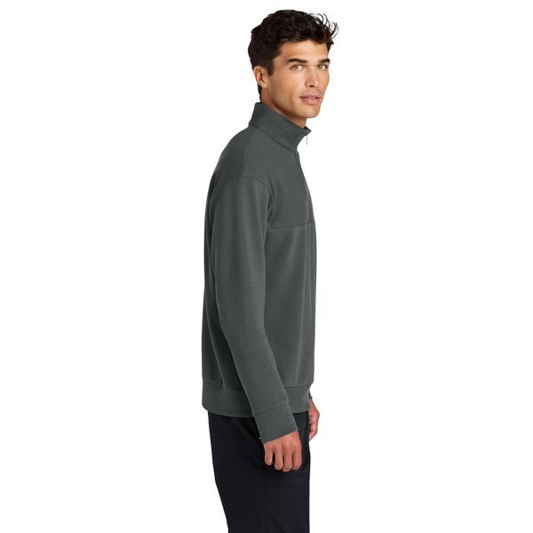 MERCER+METTLE™ Linear Texture Tri-Blend Men's 1/4 Zip