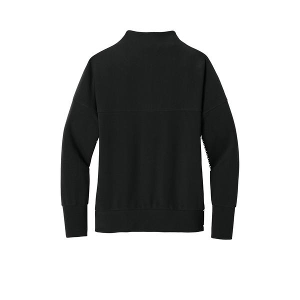 MERCER+METTLE™ Linear Texture Tri-Blend Ladies' 1/4 Zip