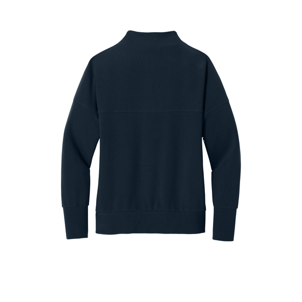 MERCER+METTLE™ Linear Texture Tri-Blend Ladies' 1/4 Zip