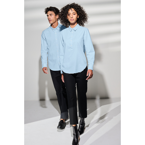 MERCER+METTLE™ Long Sleeve Modern Oxford Men's Shirt