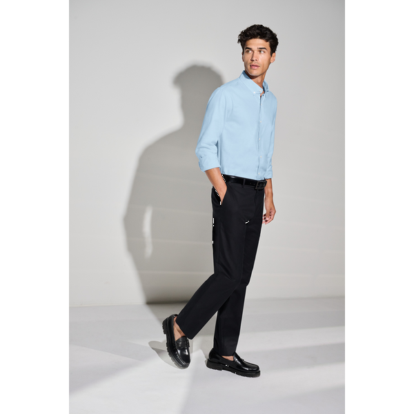 MERCER+METTLE™ Long Sleeve Modern Oxford Men's Shirt