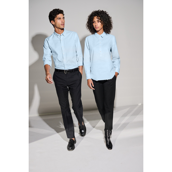 MERCER+METTLE™ Long Sleeve Modern Oxford Ladies' Shirt