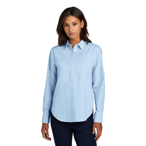 MERCER+METTLE™ Long Sleeve Modern Oxford Ladies' Shirt