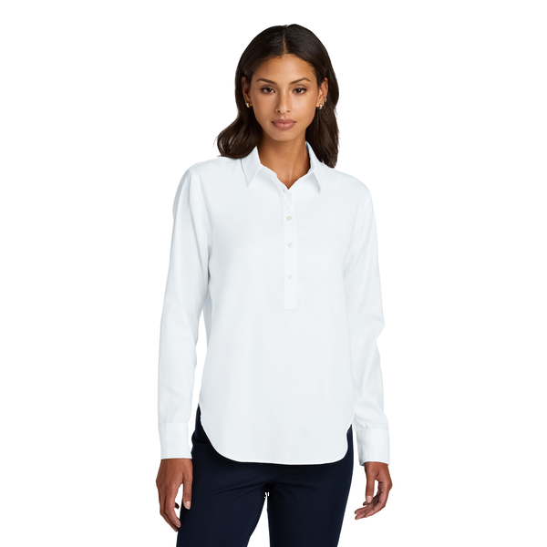 MERCER+METTLE™ Long Sleeve Modern Oxford Ladies' Shirt