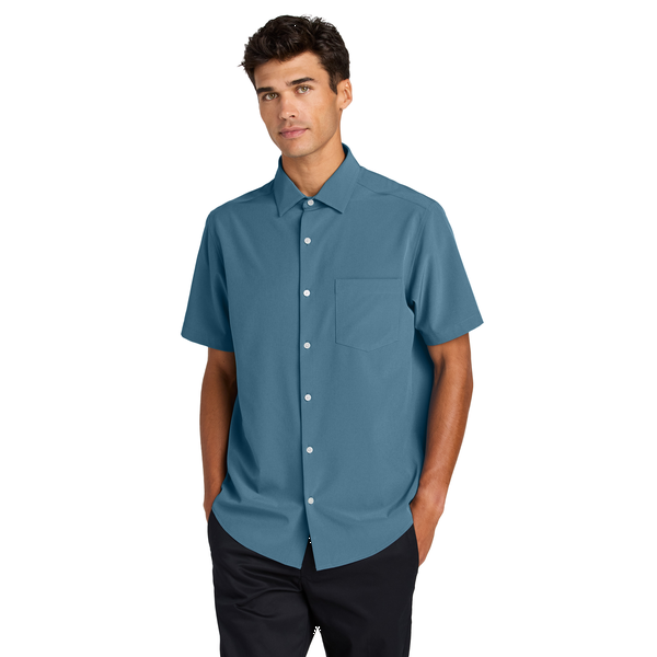 MERCER+METTLE™ Short Sleeve UV Tri-Blend Capital Tech Men's Shirt