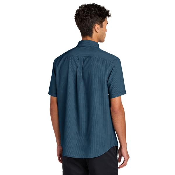 MERCER+METTLE™ Short Sleeve UV Tri-Blend Capital Tech Men's Shirt