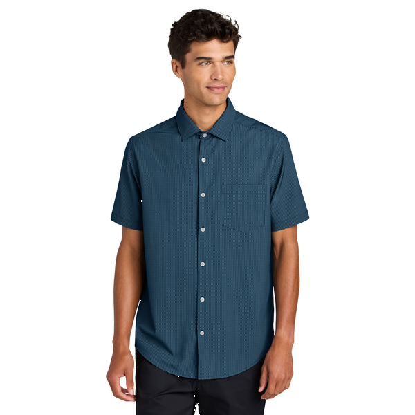 MERCER+METTLE™ Short Sleeve UV Tri-Blend Capital Tech Men's Shirt