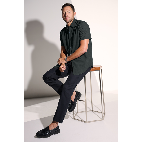 MERCER+METTLE™ Short Sleeve UV Tri-Blend Capital Tech Men's Shirt