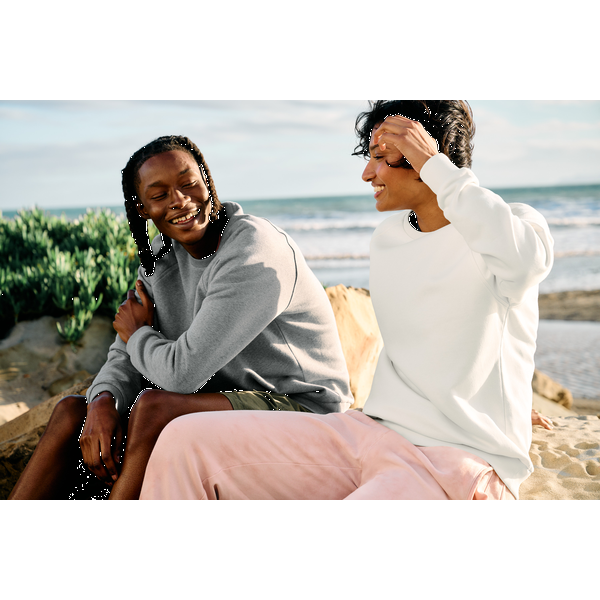 Allmade® Organic CVC Fleece Crewneck Unisex Sweatshirt