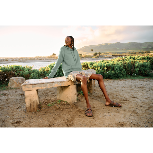 Allmade® Organic CVC Fleece Unisex Pullover Hoodie