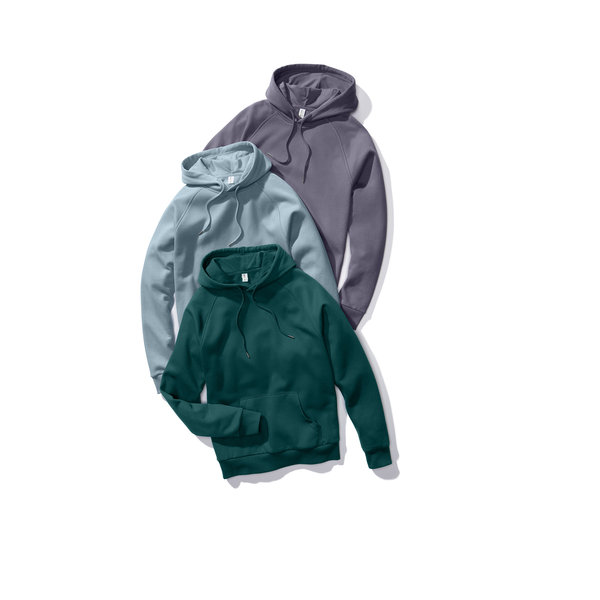 Allmade® Organic CVC Fleece Unisex Pullover Hoodie