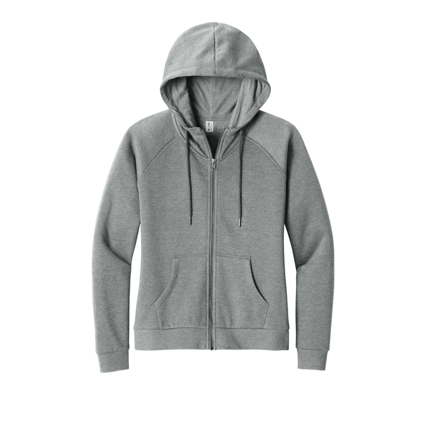 Allmade® Organic CVC Fleece Ladies' Full-Zip Hoodie