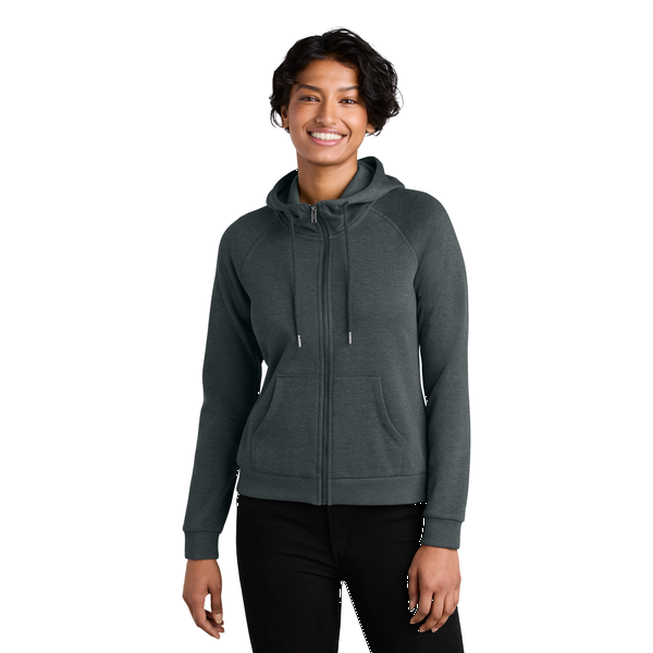 Allmade® Organic CVC Fleece Ladies' Full-Zip Hoodie