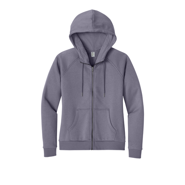 Allmade® Organic CVC Fleece Ladies' Full-Zip Hoodie