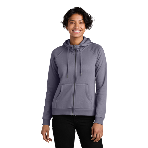 Allmade® Organic CVC Fleece Ladies' Full-Zip Hoodie