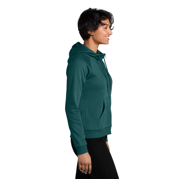 Allmade® Organic CVC Fleece Ladies' Full-Zip Hoodie