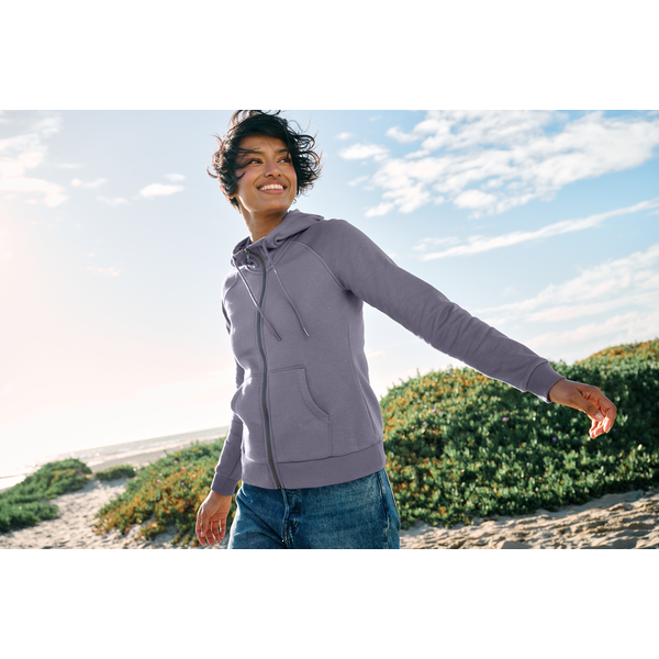 Allmade® Organic CVC Fleece Ladies' Full-Zip Hoodie