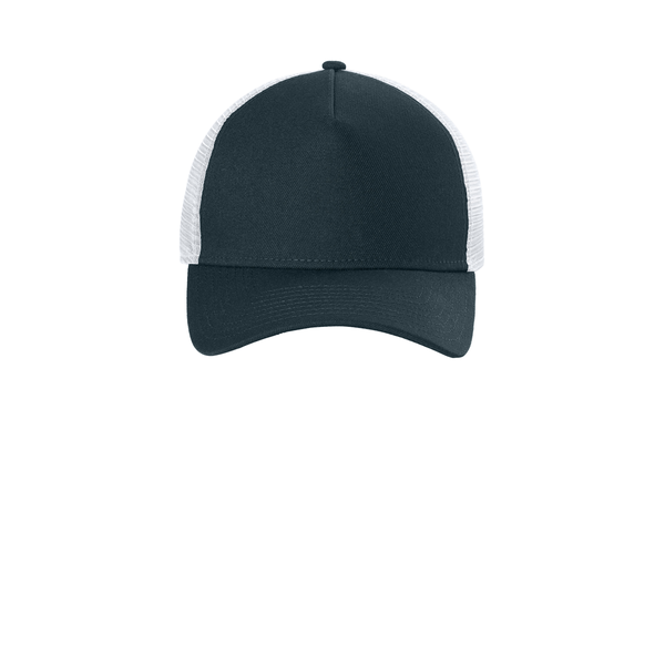 New Era® A-Frame Structured Snapback Mesh Back Cap