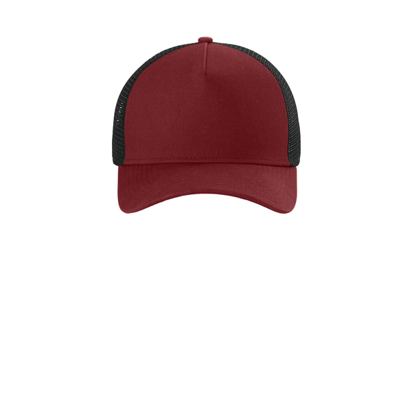 New Era® A-Frame Structured Snapback Mesh Back Cap