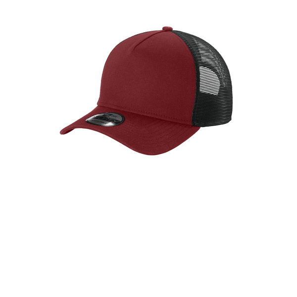 New Era® A-Frame Structured Snapback Mesh Back Cap