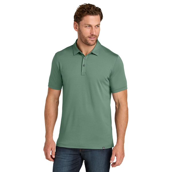 TravisMathew® Glenview Tri-Blend Solid Men's Polo