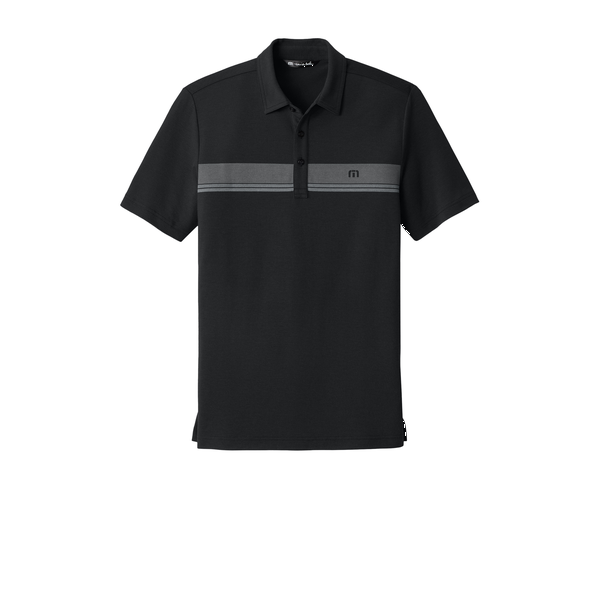 TravisMathew® Glenview Stripe Tri-Blend Men's Polo