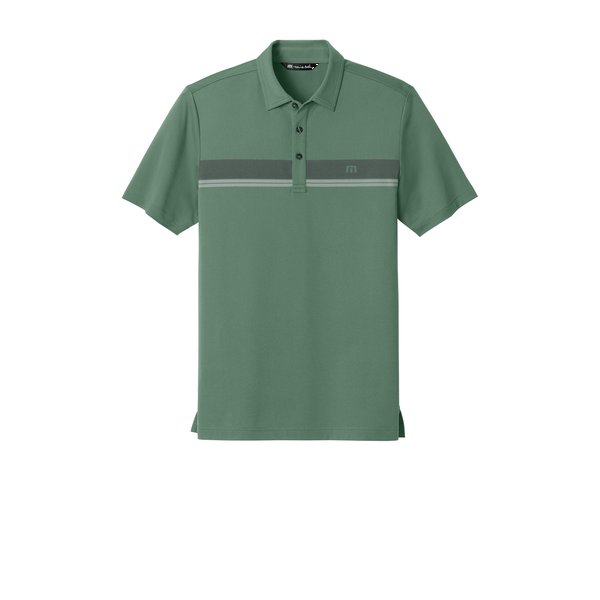 TravisMathew® Glenview Stripe Tri-Blend Men's Polo