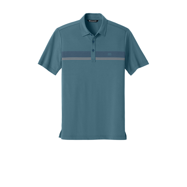 TravisMathew® Glenview Stripe Tri-Blend Men's Polo