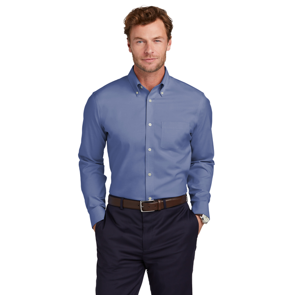 Brooks Brothers® Wrinkle-Free Cotton/Spandex Stretch Pinpoint Men's Tall Shirt