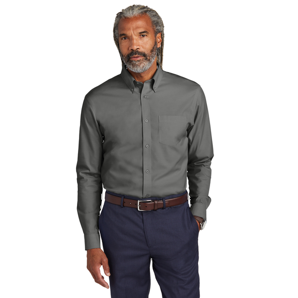 Brooks Brothers® Wrinkle-Free Cotton/Spandex Stretch Pinpoint Men's Tall Shirt