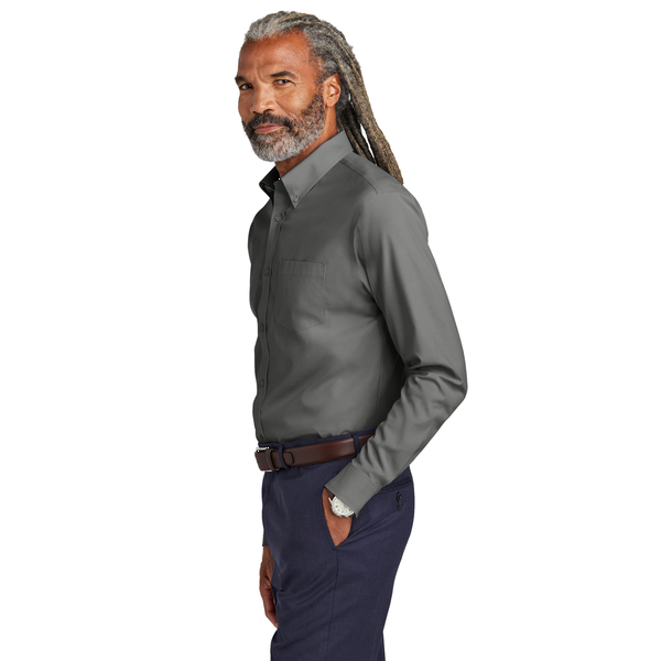 Brooks Brothers® Wrinkle-Free Cotton/Spandex Stretch Pinpoint Men's Tall Shirt