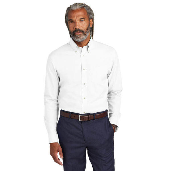 Brooks Brothers® Wrinkle-Free Cotton/Spandex Stretch Pinpoint Men's Tall Shirt