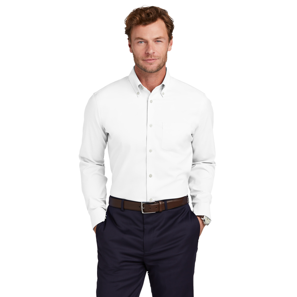 Brooks Brothers® Wrinkle-Free Cotton/Spandex Stretch Pinpoint Men's Tall Shirt