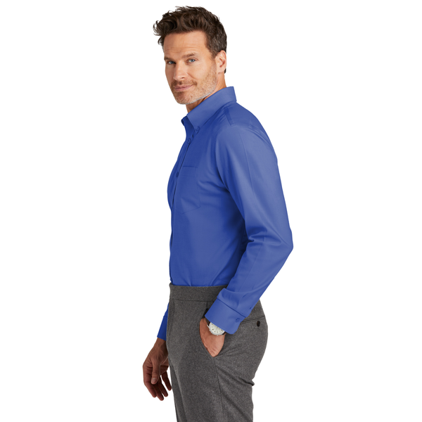 Brooks Brothers® Wrinkle-Free Cotton/Spandex Stretch Nailhead Men's Tall Shirt