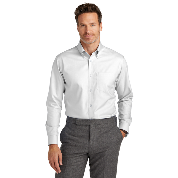 Brooks Brothers® Wrinkle-Free Cotton/Spandex Stretch Nailhead Men's Tall Shirt