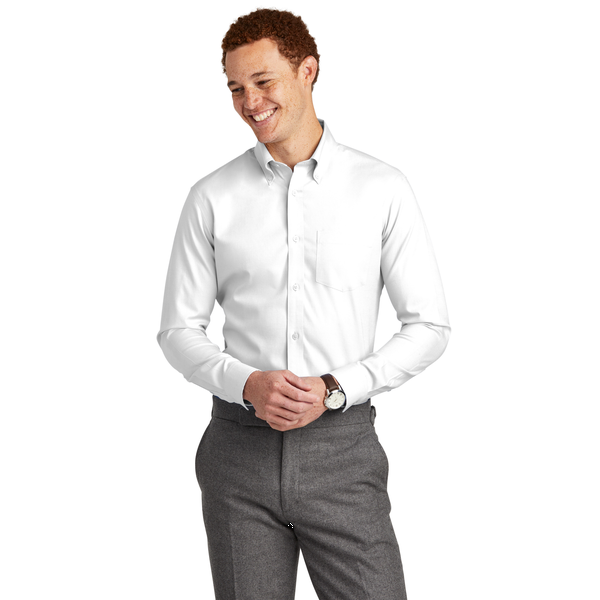 Brooks Brothers® Wrinkle-Free Cotton/Spandex Stretch Nailhead Men's Tall Shirt