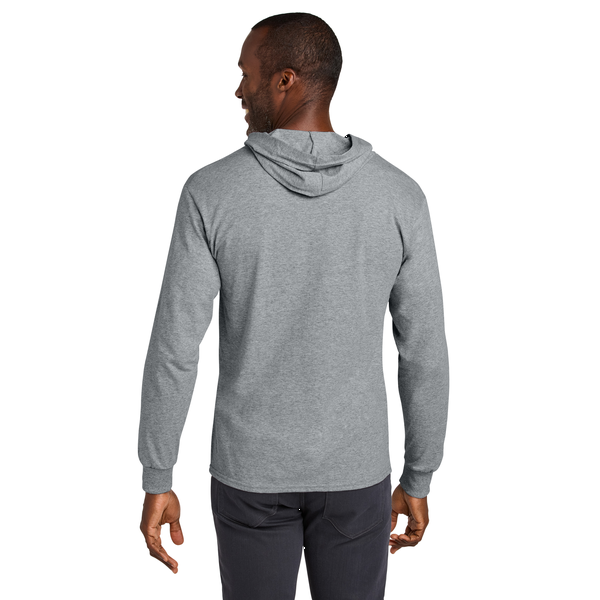 Jerzees® Classics™ Cotton Long Sleeve Hooded Unisex T-Shirt