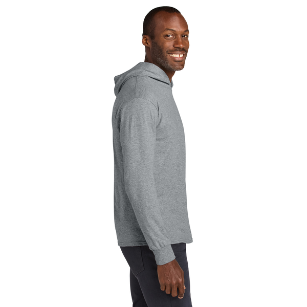 Jerzees® Classics™ Cotton Long Sleeve Hooded Unisex T-Shirt