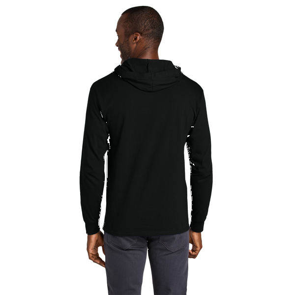 Jerzees® Classics™ Cotton Long Sleeve Hooded Unisex T-Shirt