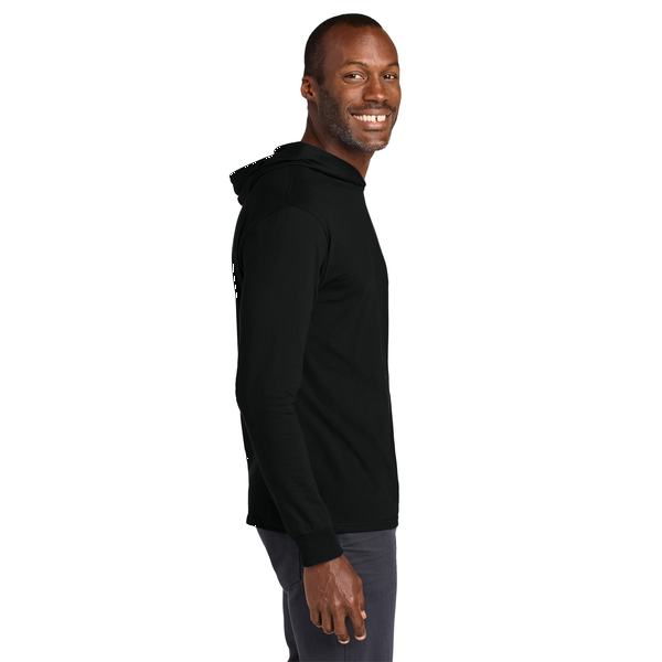 Jerzees® Classics™ Cotton Long Sleeve Hooded Unisex T-Shirt