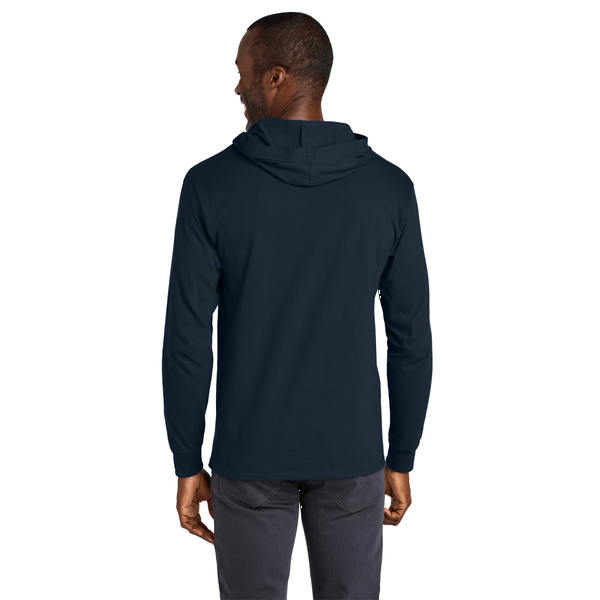 Jerzees® Classics™ Cotton Long Sleeve Hooded Unisex T-Shirt
