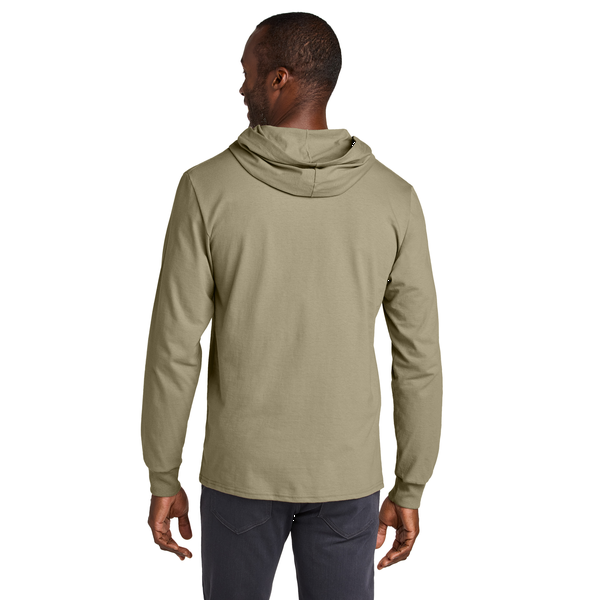Jerzees® Classics™ Cotton Long Sleeve Hooded Unisex T-Shirt