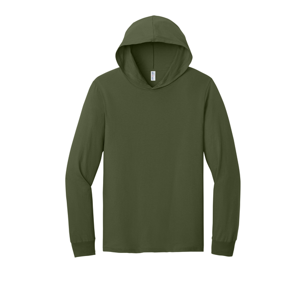Jerzees® Classics™ Cotton Long Sleeve Hooded Unisex T-Shirt
