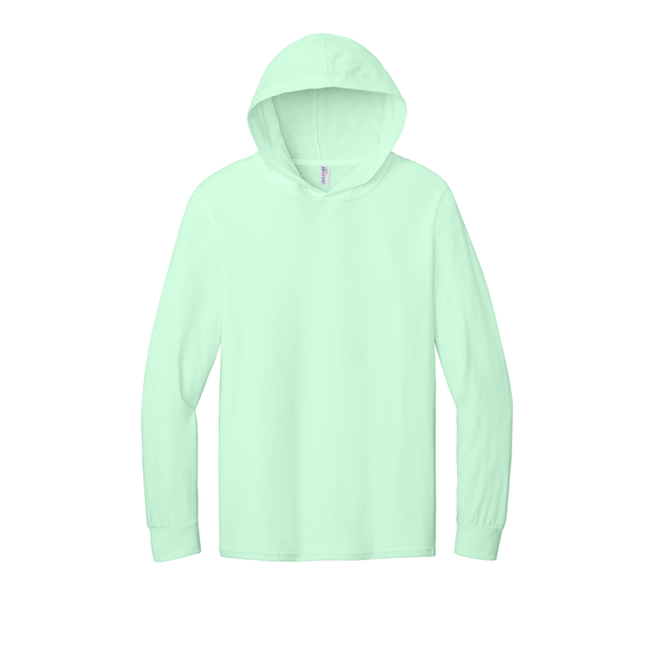 Jerzees® Classics™ Cotton Long Sleeve Hooded Unisex T-Shirt