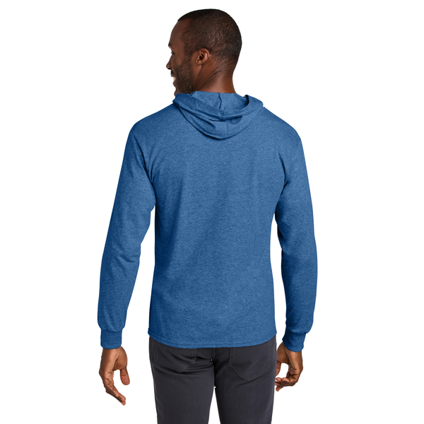 Jerzees® Classics™ Cotton Long Sleeve Hooded Unisex T-Shirt