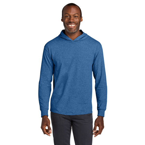 Jerzees® Classics™ Cotton Long Sleeve Hooded Unisex T-Shirt