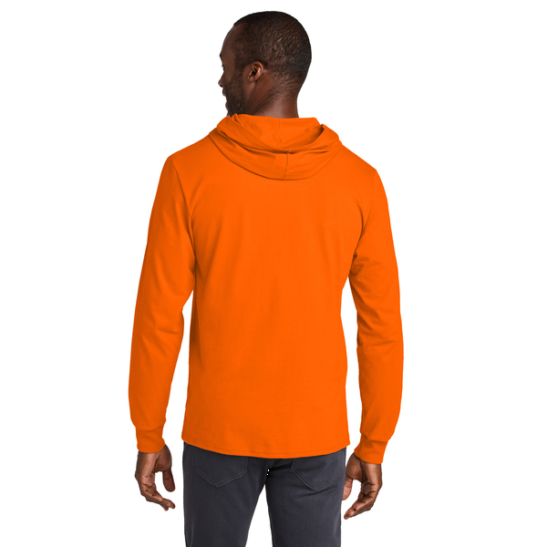 Jerzees® Classics™ Cotton Long Sleeve Hooded Unisex T-Shirt